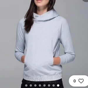 lululemon athletica All Good Hoodie Light Gray with Satin Trim